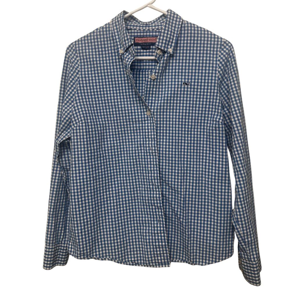 Vineyard Vines Women's Gingham Button-Down Shirt